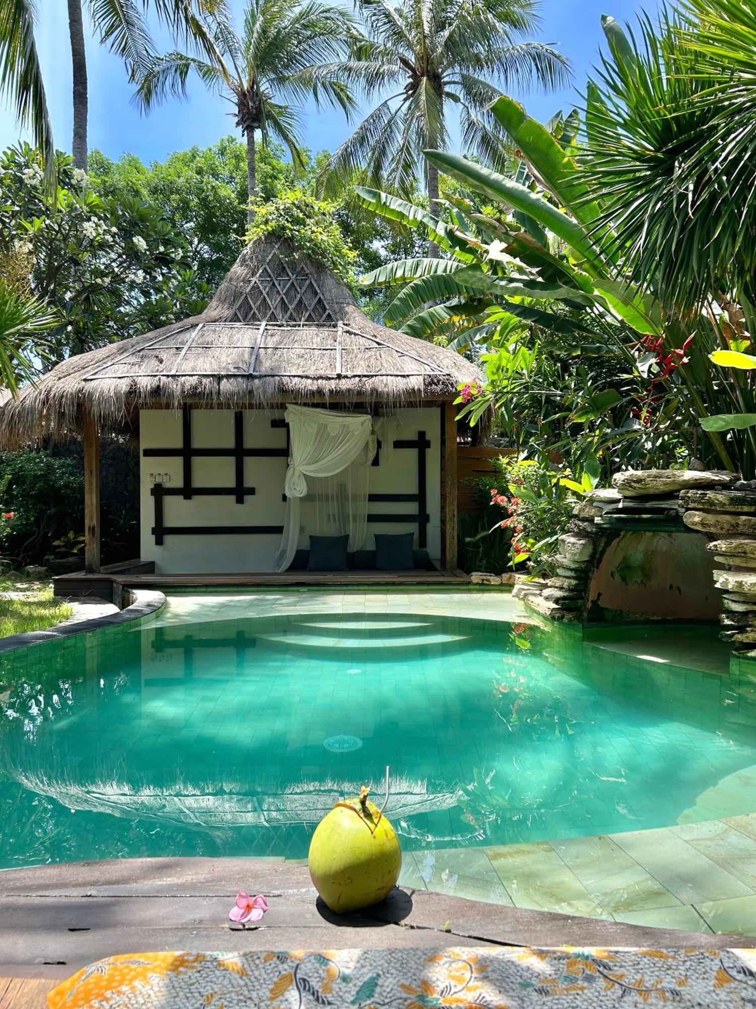 Villa Bhuvana With Private Swimming Pool Гілі-Траванган Екстер'єр фото